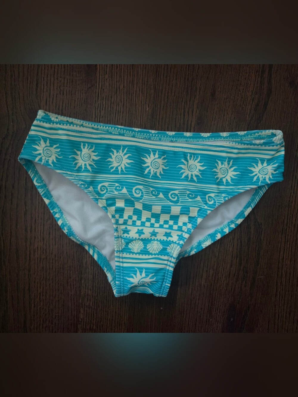 New Cat & Jack Girls Medium/8 Green Swim Bottoms